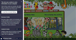 Desktop Screenshot of cheeky-monkees.co.uk